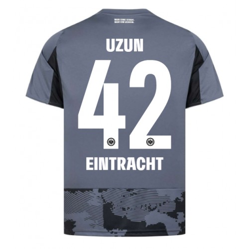 Eintracht Frankfurt Can Uzun #42 Replika Tredje Tröja 2025-26 Kortärmad Eintracht Frankfurt Can Uzun #42 Replika Tredje Tröja 2025-26 Kortärmad